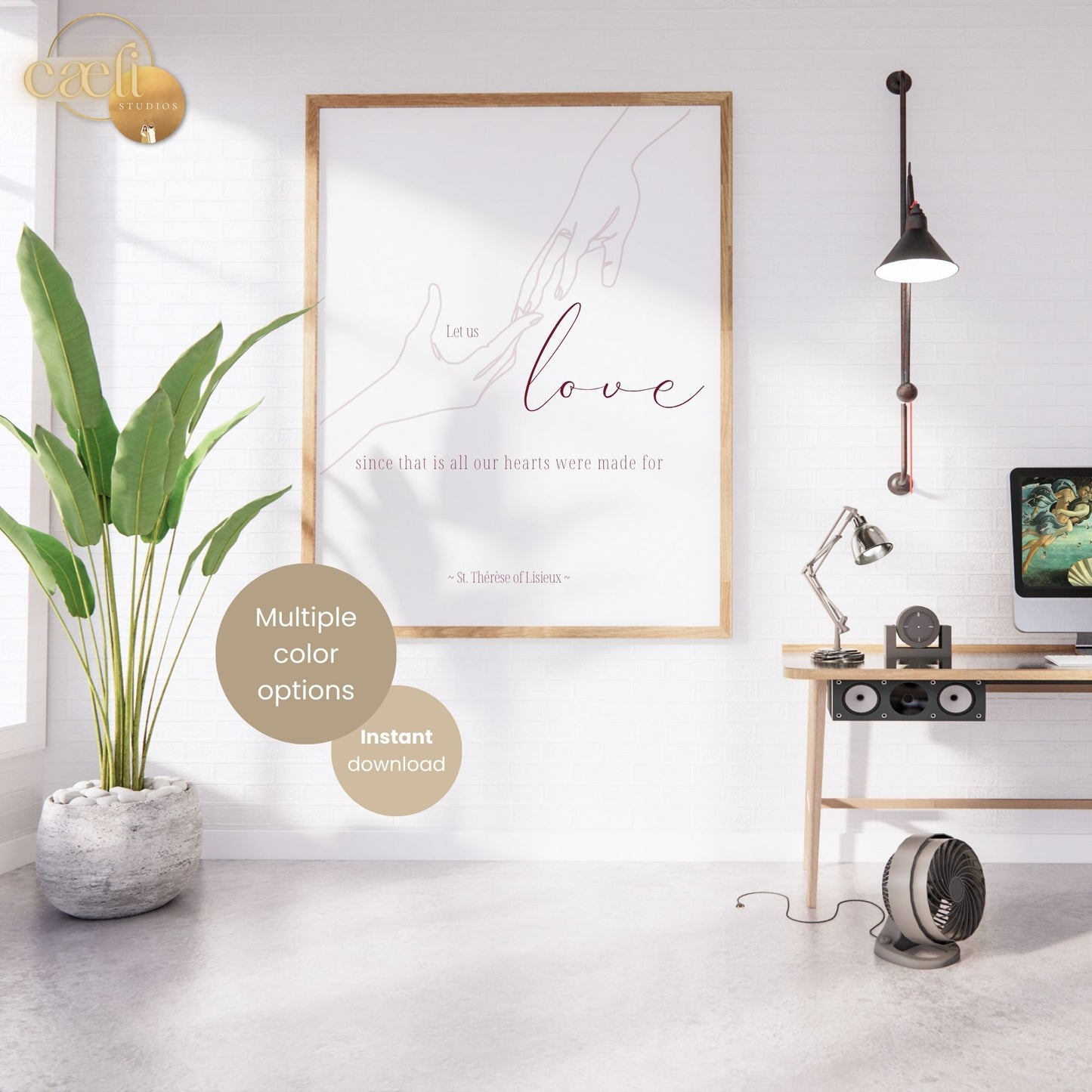 St. Thérèse of Lisieux - Love Quote | Wall Art