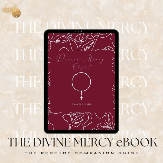 Divine Mercy eBook | Catholic Prayer Book | St Faustina | How to Pray the Divine Mercy Chaplet Digital Booklet | Prayer Cards
