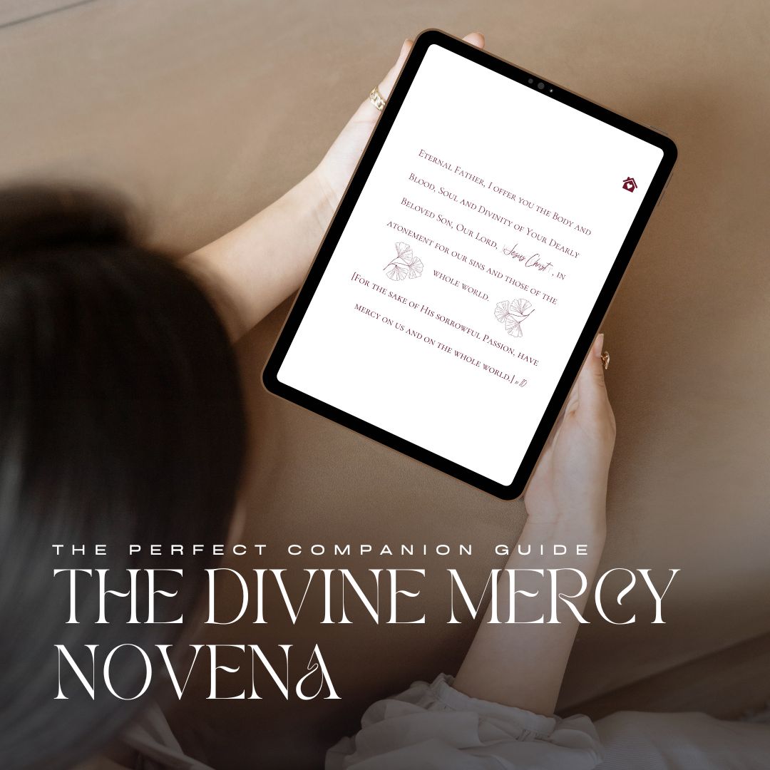 Divine Mercy eBook | Catholic Prayer Book | St Faustina | How to Pray the Divine Mercy Chaplet Digital Booklet | Prayer Cards