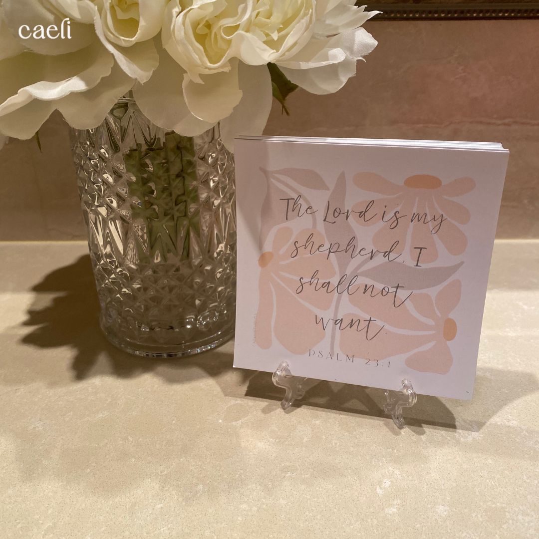 Light for the Journey | 30 Scripture Verse Affirmation Cards for Christian Women