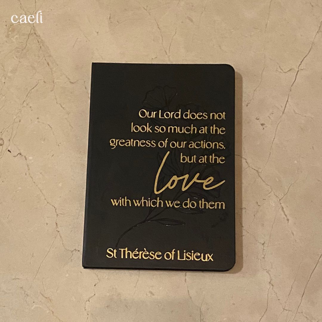 St Therese Greatness Notebook | A5 Notebook