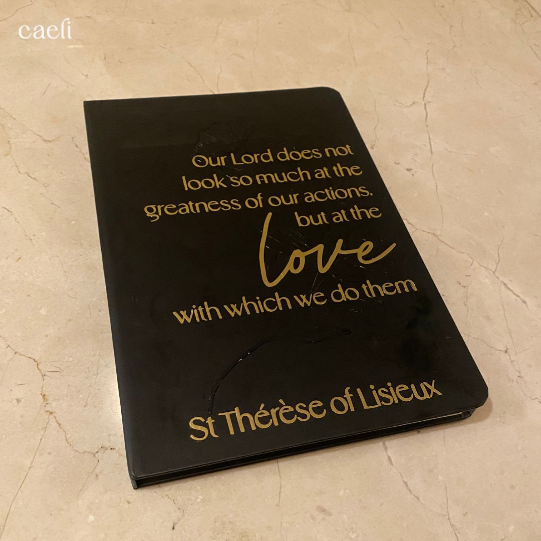 St Therese Greatness Notebook | A5 Notebook