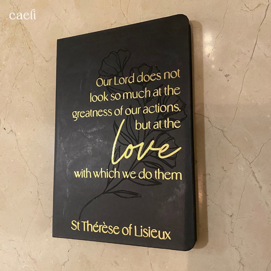 St Therese Greatness Notebook | A5 Notebook