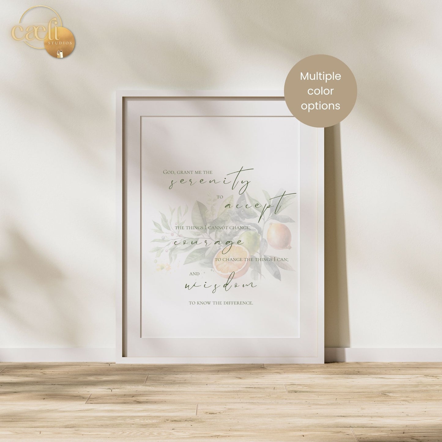 Serenity Prayer (Short) | Wall Art