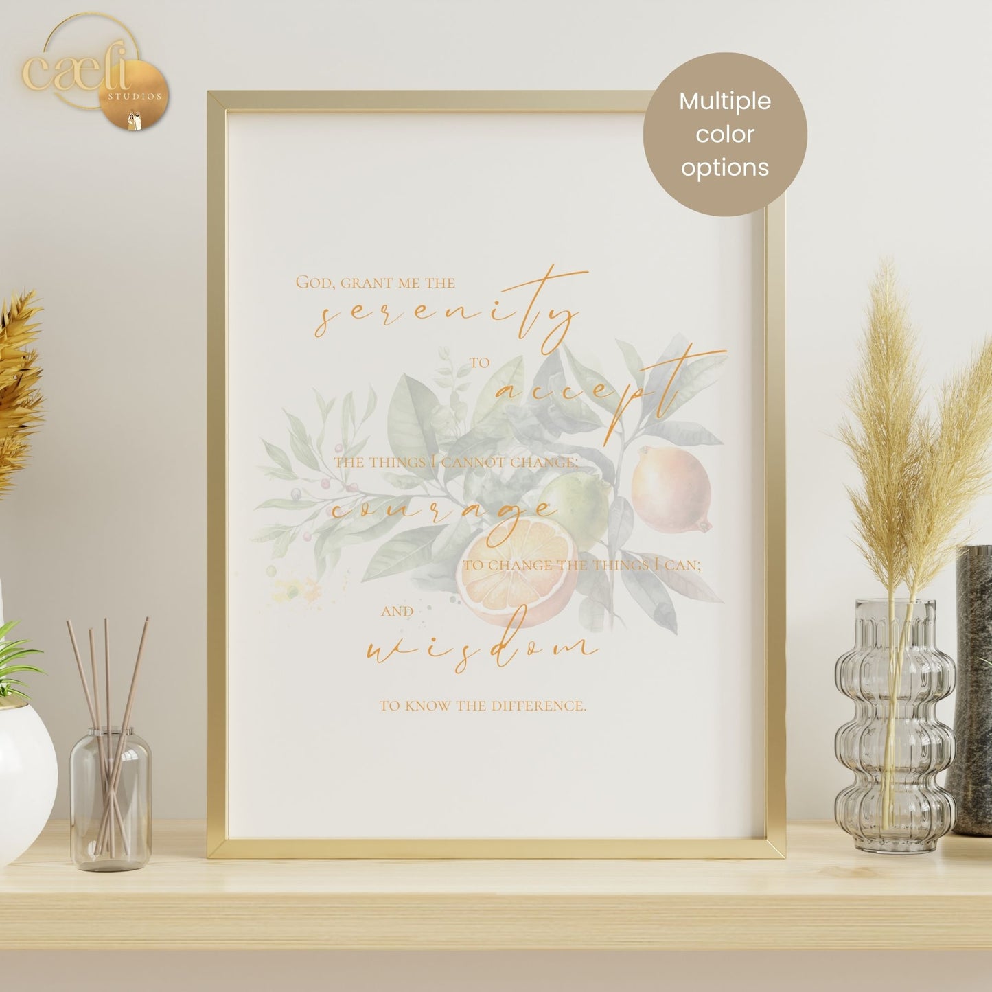Serenity Prayer (Short) | Wall Art