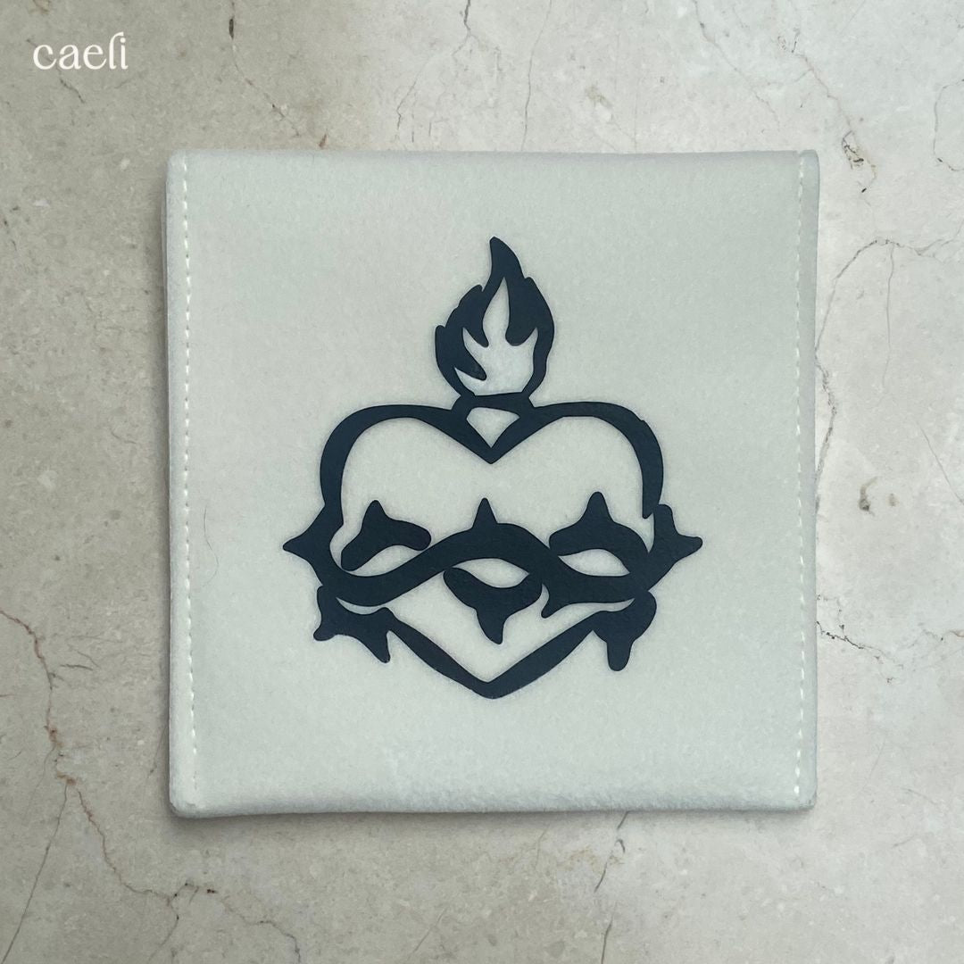 Velvet Pouches for Pocket Prayers or Rosaries | Elegant Keepsake for Pocket Prayers