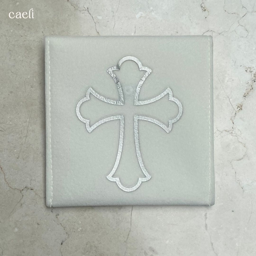 Velvet Pouches for Pocket Prayers or Rosaries | Elegant Keepsake for Pocket Prayers