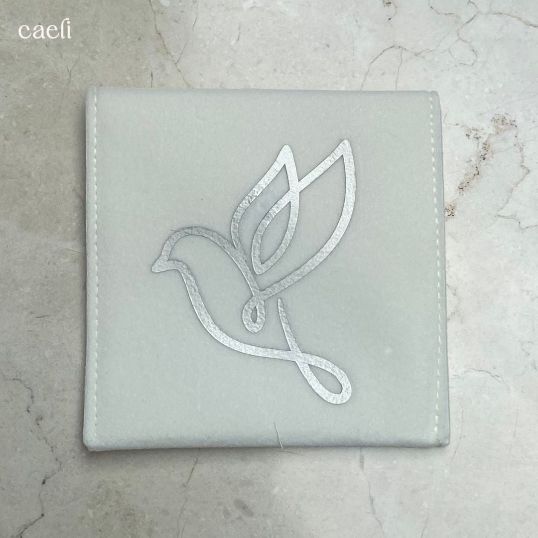 Velvet Pouches for Pocket Prayers or Rosaries | Elegant Keepsake for Pocket Prayers