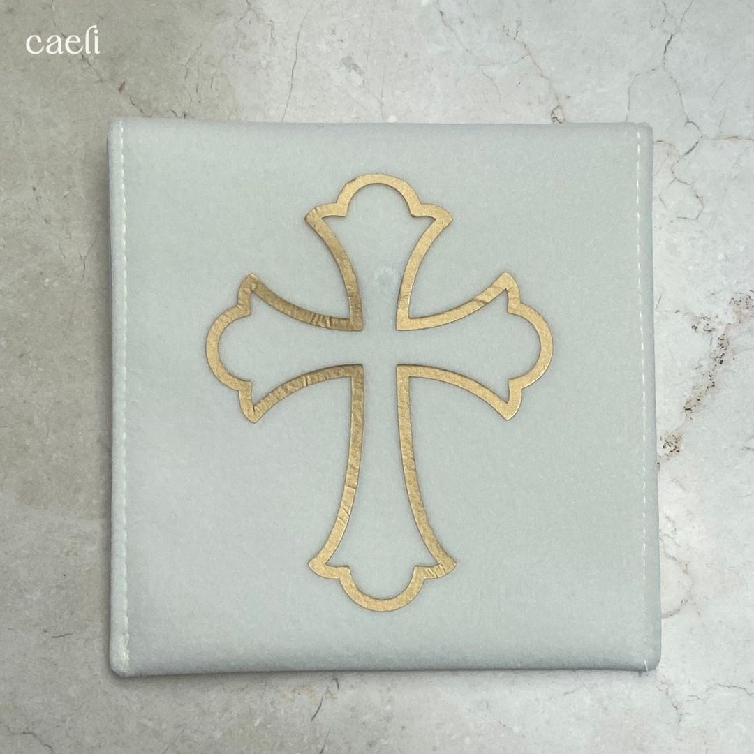 Velvet Pouches for Pocket Prayers or Rosaries | Elegant Keepsake for Pocket Prayers