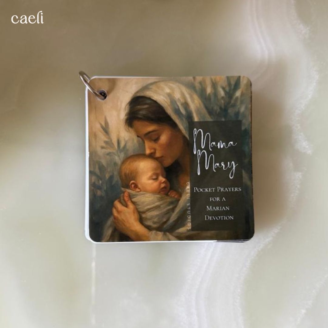 Pocket Prayers - Mary Prayers | 27-Page Prayer Guide with Binding Ring | Comprehensive and Portable