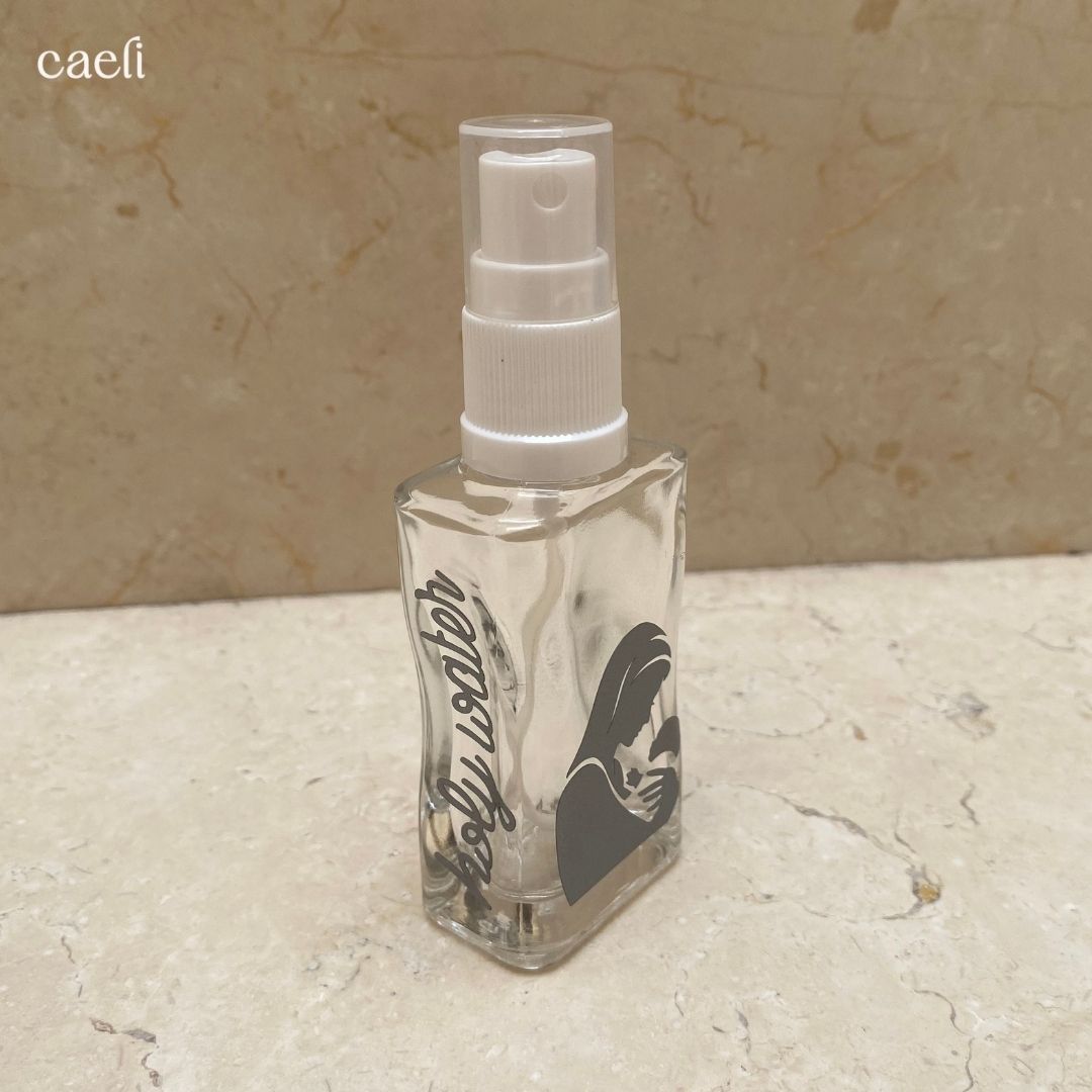 Small Catholic Holy Water Bottles and Spritzers | Sacred Holy Water Containers for Blessings, Protection, & Prayer