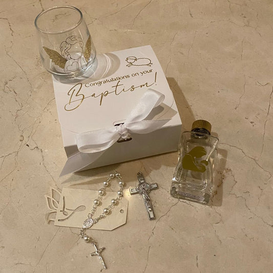 BAPTISM: Mary had a Little Lamb | Mini Baptism Gift Box | Christening Gift Box | Baby Boy Baptism | Baby Girl Baptism