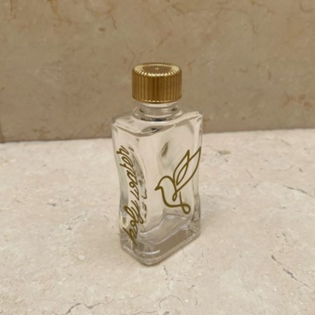 Small Catholic Holy Water Bottles and Spritzers | Sacred Holy Water Containers for Blessings, Protection, & Prayer
