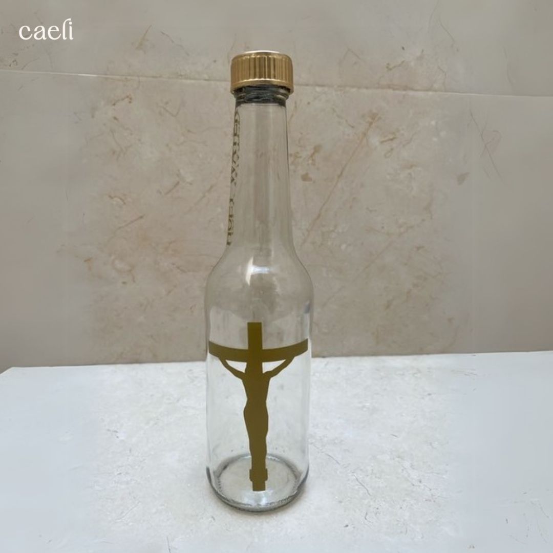 Large Catholic Holy Water Bottles and Spritzers | 250ml, 340ml and 750ml | Sacred Holy Water Containers for Blessings, Protection, & Prayer