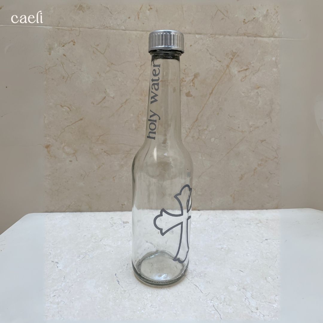 Large Catholic Holy Water Bottles and Spritzers | 250ml, 340ml and 750ml | Sacred Holy Water Containers for Blessings, Protection, & Prayer