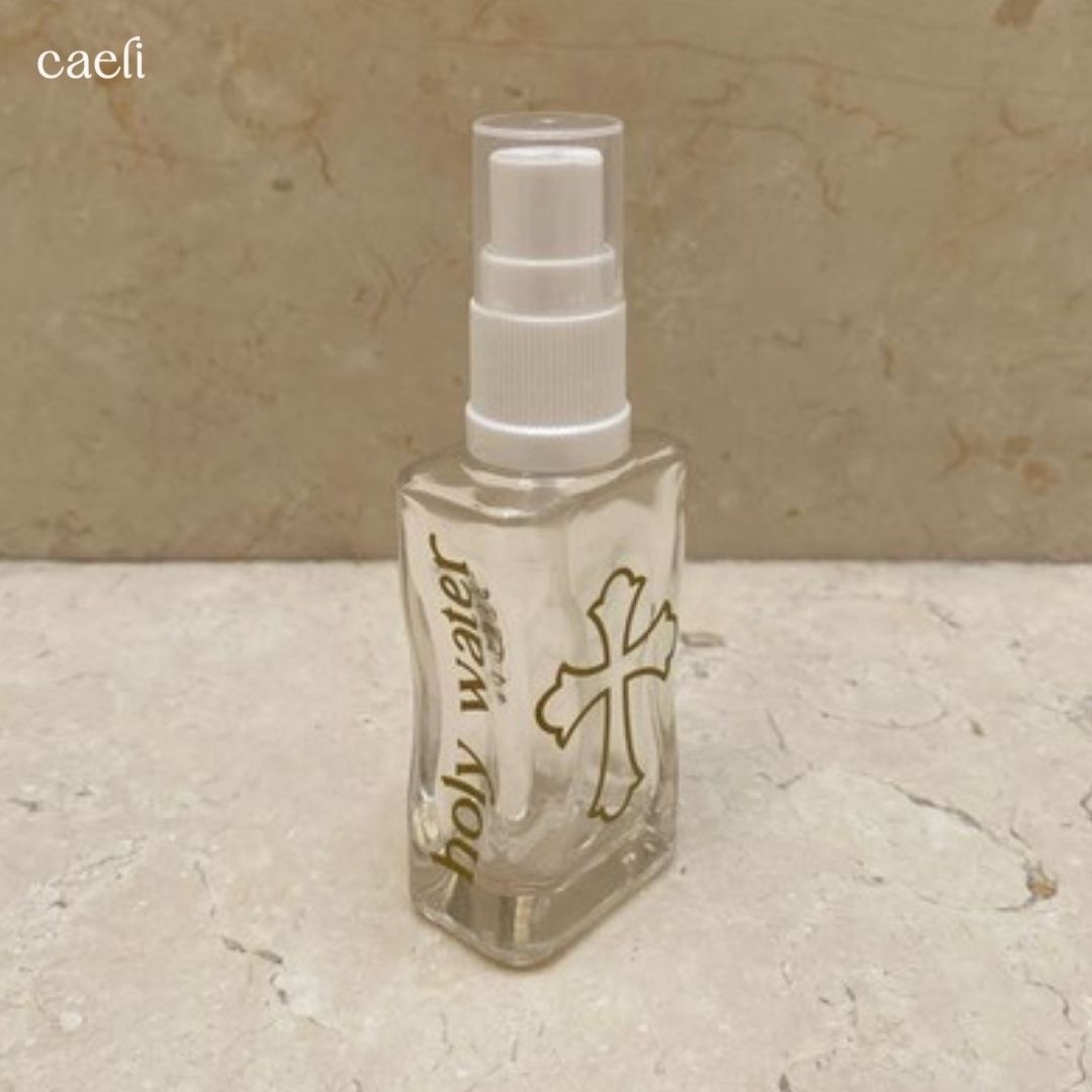 Small Catholic Holy Water Bottles and Spritzers | Sacred Holy Water Containers for Blessings, Protection, & Prayer