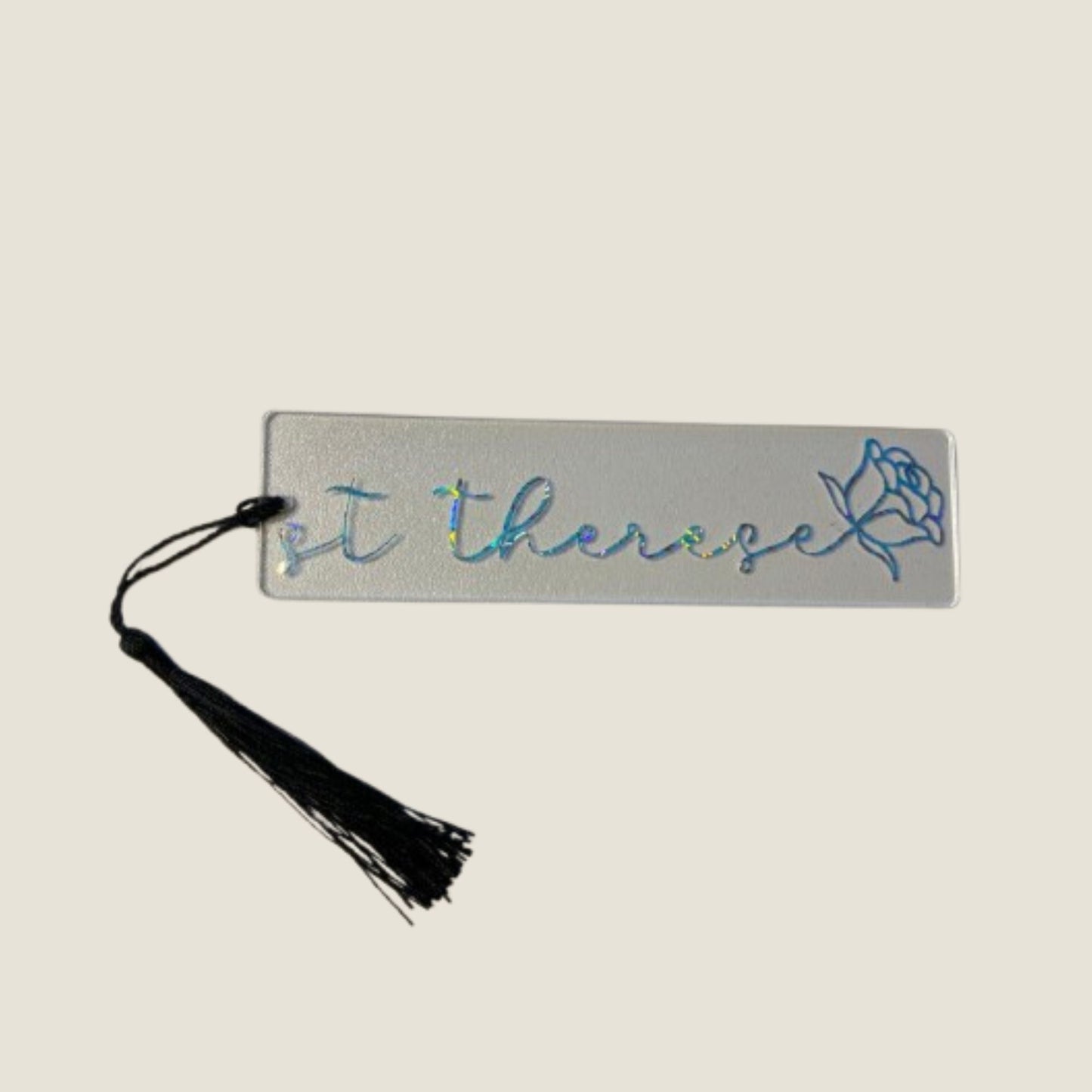 St Therese of Lisieux Acrylic Bookmark | Catholic Acrylic Bookmark | The Little Flower | Confirmation Saint