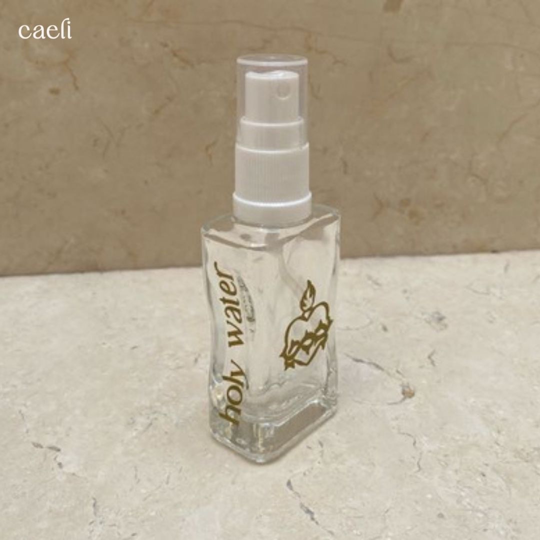 Small Catholic Holy Water Bottles and Spritzers | Sacred Holy Water Containers for Blessings, Protection, & Prayer
