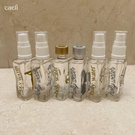 Small Catholic Holy Water Bottles and Spritzers | Sacred Holy Water Containers for Blessings, Protection, & Prayer