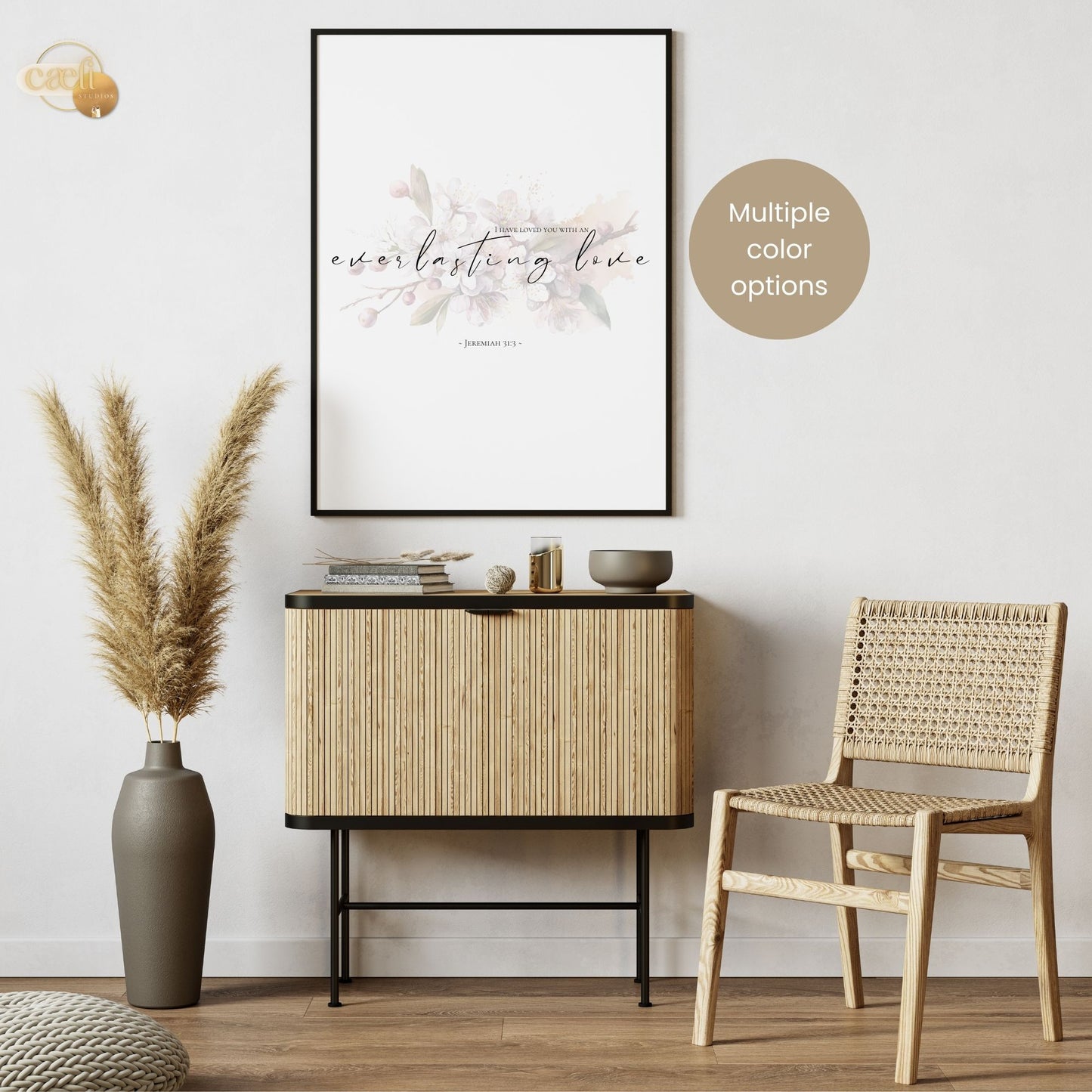 Jeremiah 31:3 | Everlasting Love | Wall Art