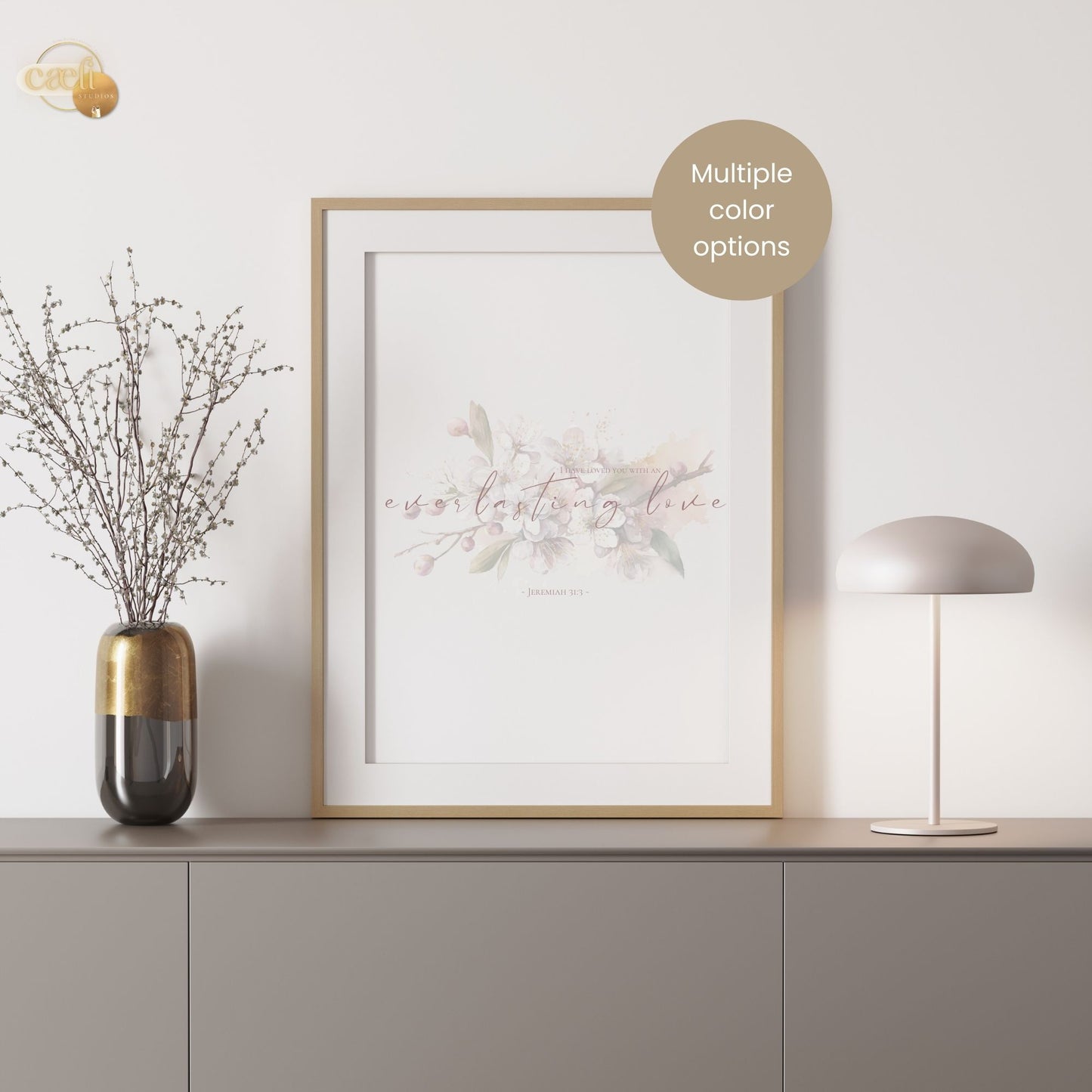 Jeremiah 31:3 | Everlasting Love | Wall Art