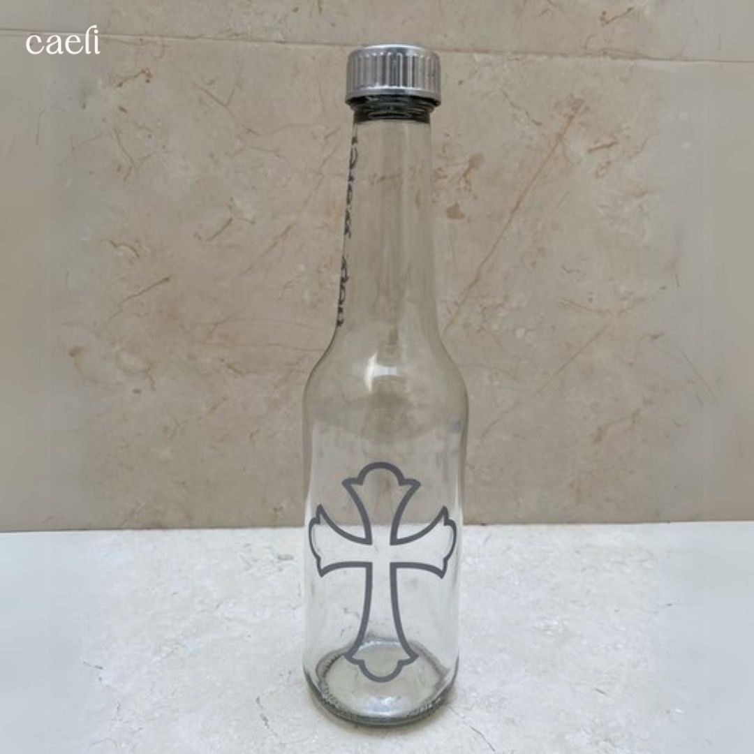 Large Catholic Holy Water Bottles and Spritzers | 250ml, 340ml and 750ml | Sacred Holy Water Containers for Blessings, Protection, & Prayer