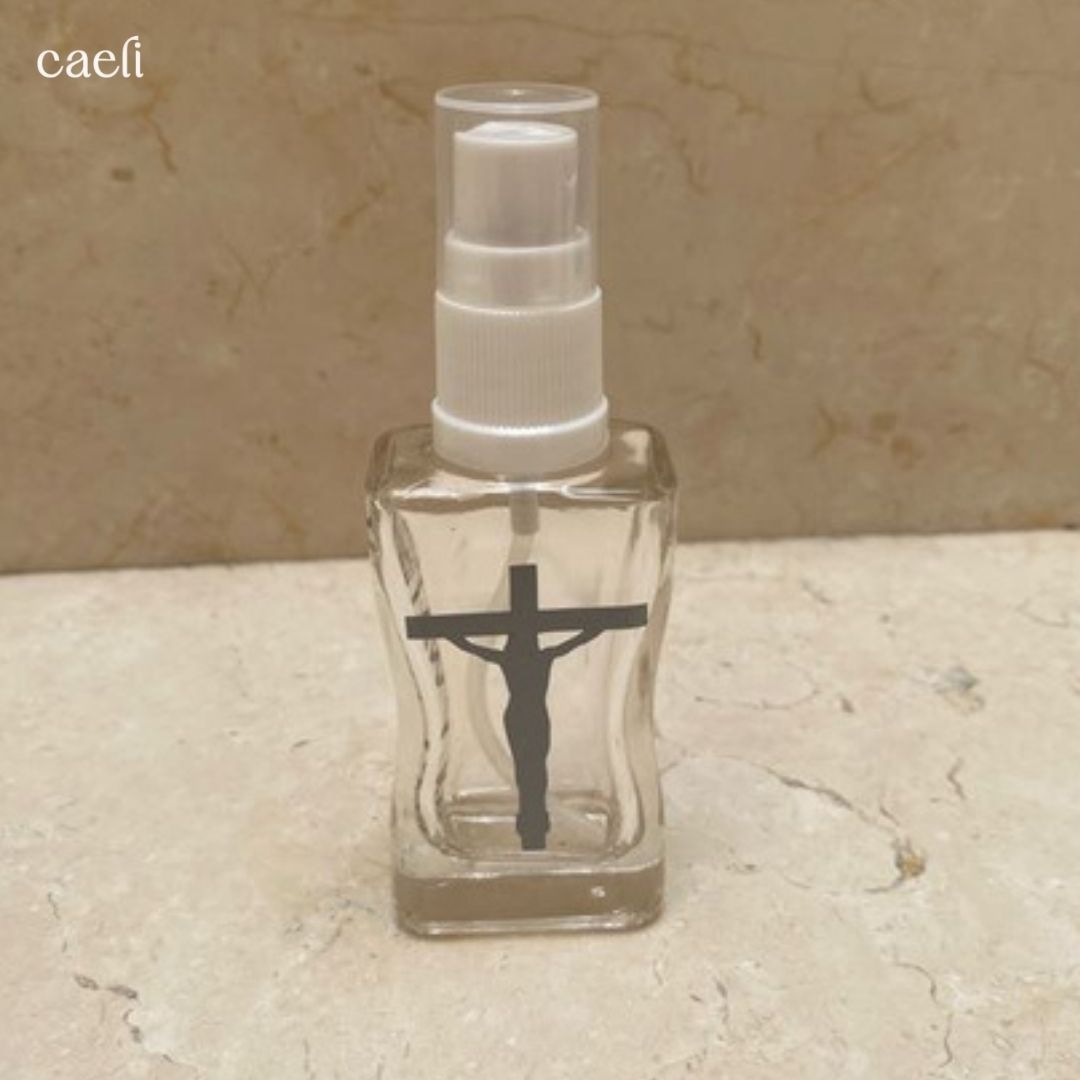 Small Catholic Holy Water Bottles and Spritzers | Sacred Holy Water Containers for Blessings, Protection, & Prayer