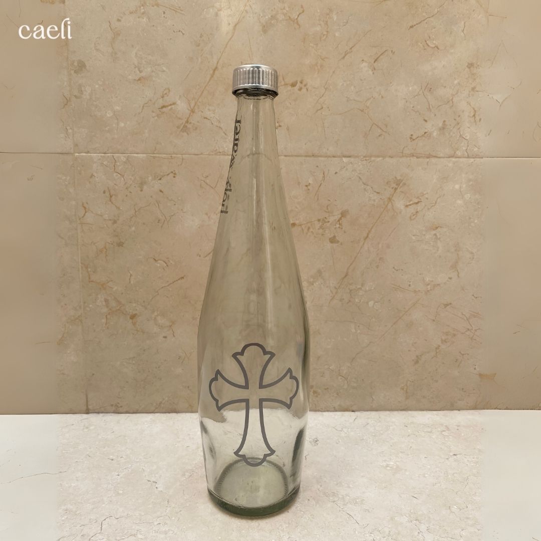 Custom Baptism Holy Water Bottles