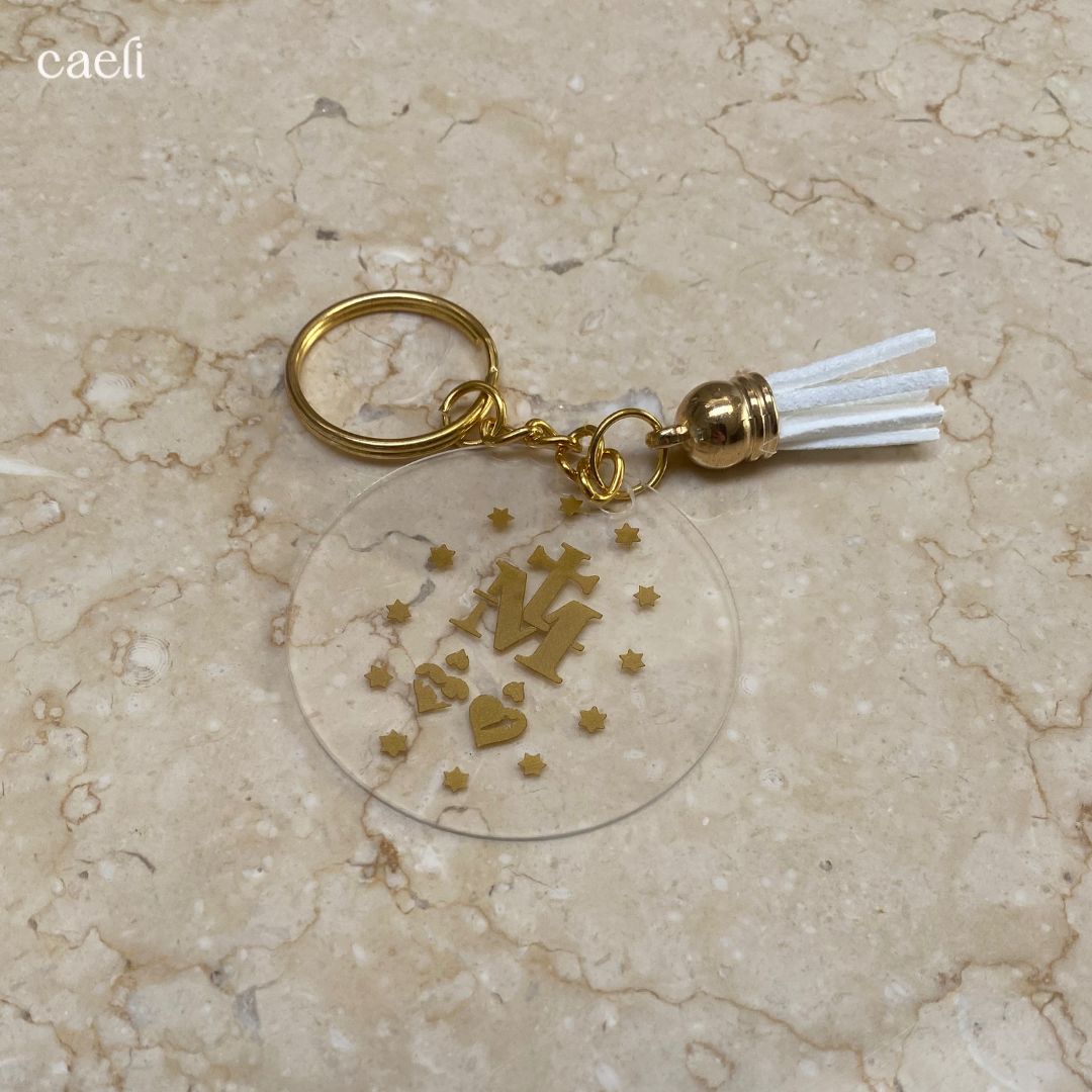 Miraculous Medal Acrylic Keychain | Catholic Acrylic Keyring | Marian Devotion | St Catherine Laboure