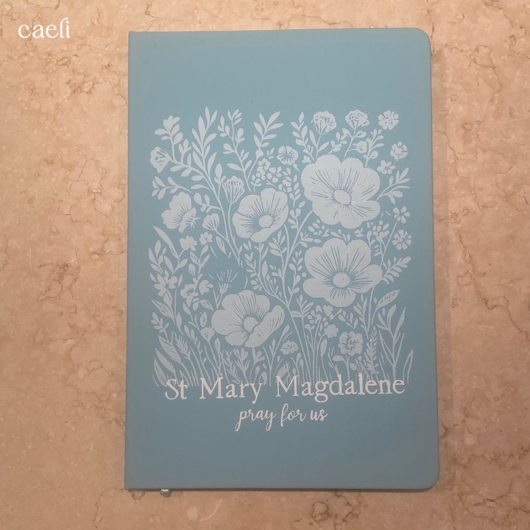 Custom Saint Notebook | Personalisable Notebook | A5 Notebook | Pick your own Saint! | Multiple Colour Options