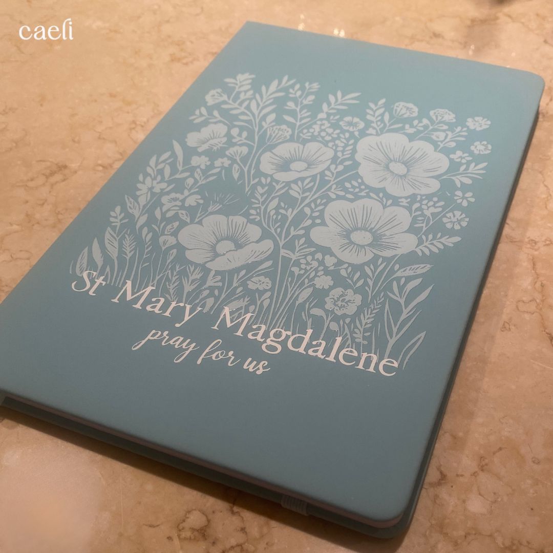 Custom Saint Notebook | Personalisable Notebook | A5 Notebook | Pick your own Saint! | Multiple Colour Options