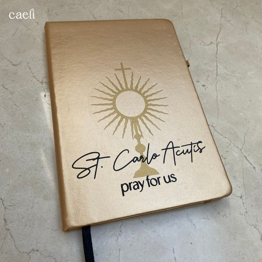 Custom Saint Notebook | Personalisable Notebook | A5 Notebook | Pick your own Saint! | Multiple Colour Options