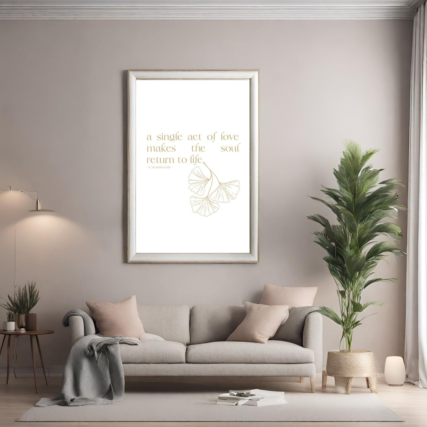 St Maximilian Kolbe Quote | Wall Art
