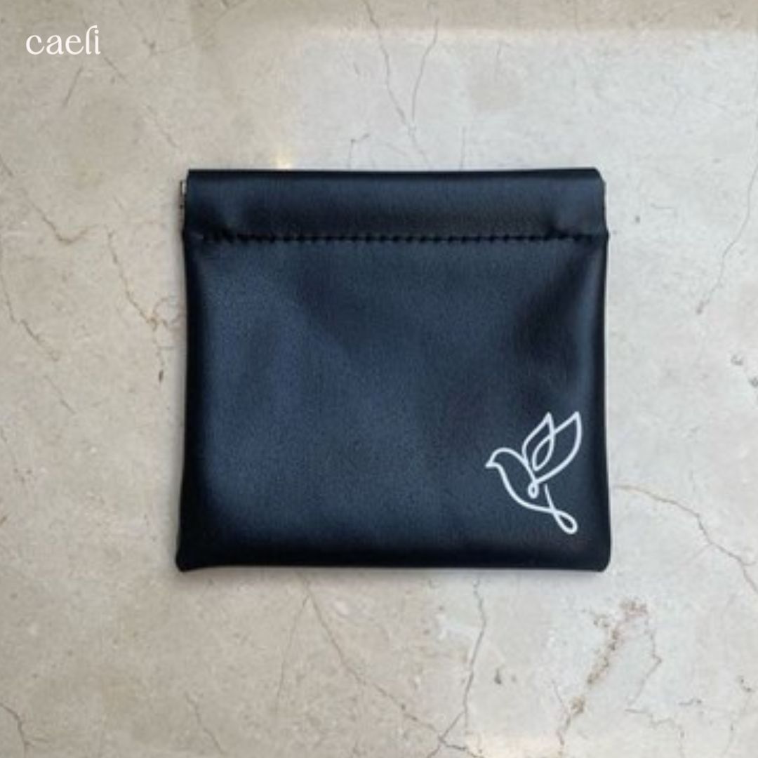 Faux Leather Mini Storage Bag | Magnetic Close | Customisable Design