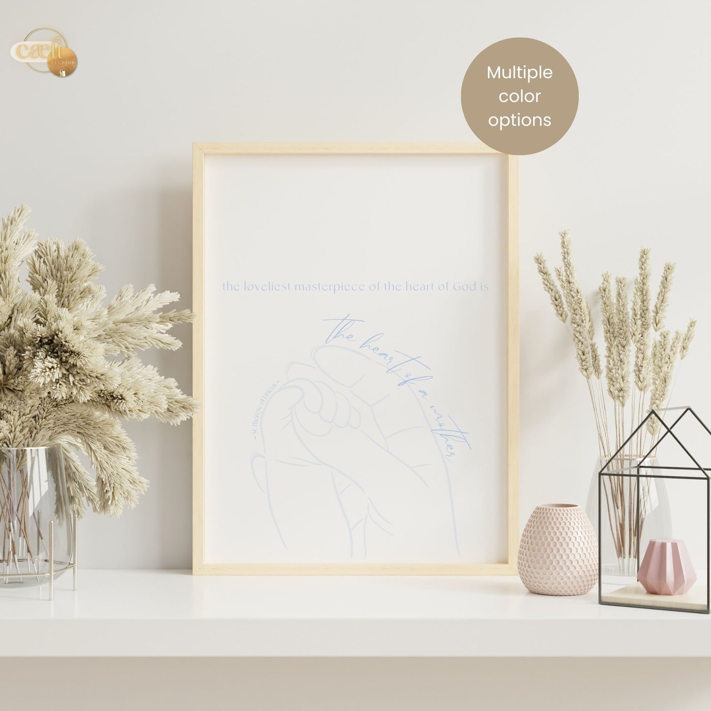 St. Thérèse of Lisieux - Mother Quote | Wall Art