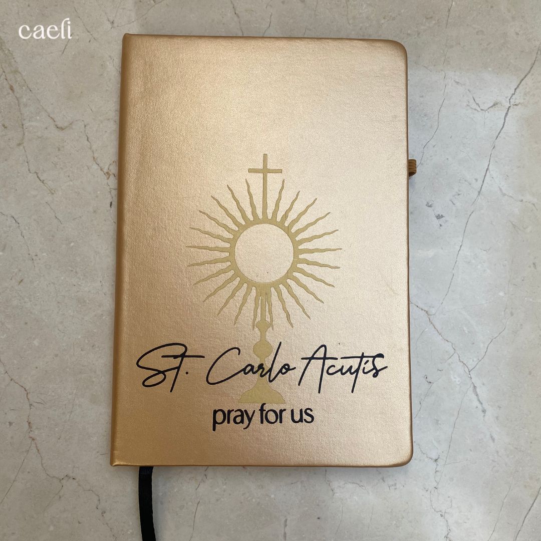 Custom Saint Notebook | Personalisable Notebook | A5 Notebook | Pick your own Saint! | Multiple Colour Options