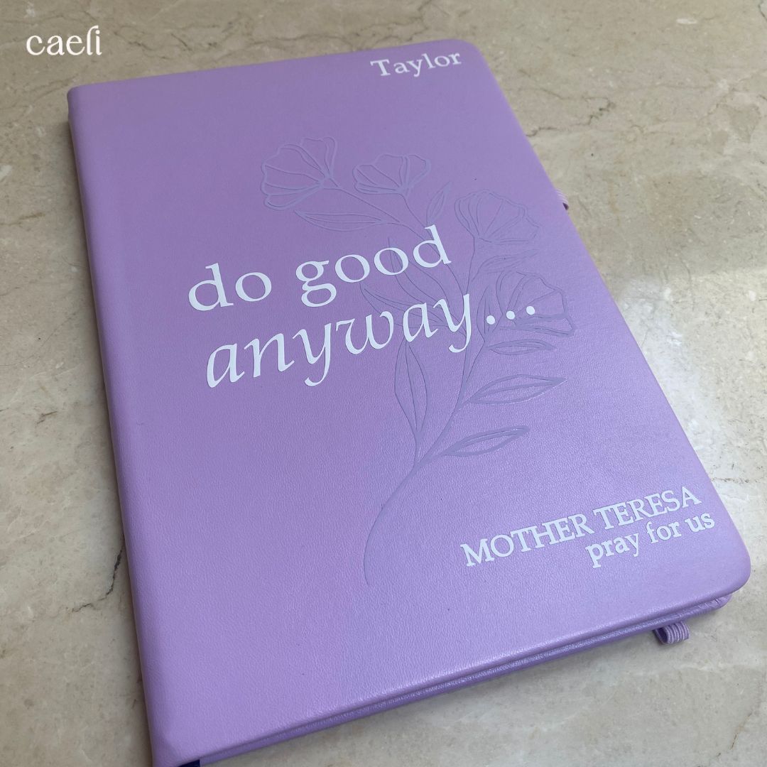 Do Good Anyway Notebook | A5 Notebook | Personalisation Available | Multiple Colour Options