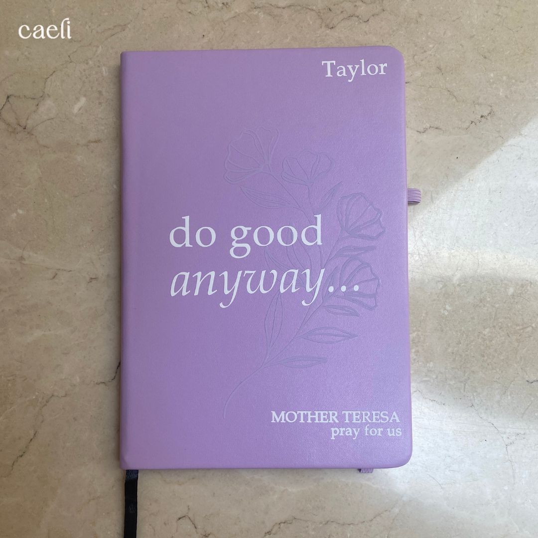Do Good Anyway Notebook | A5 Notebook | Personalisation Available | Multiple Colour Options