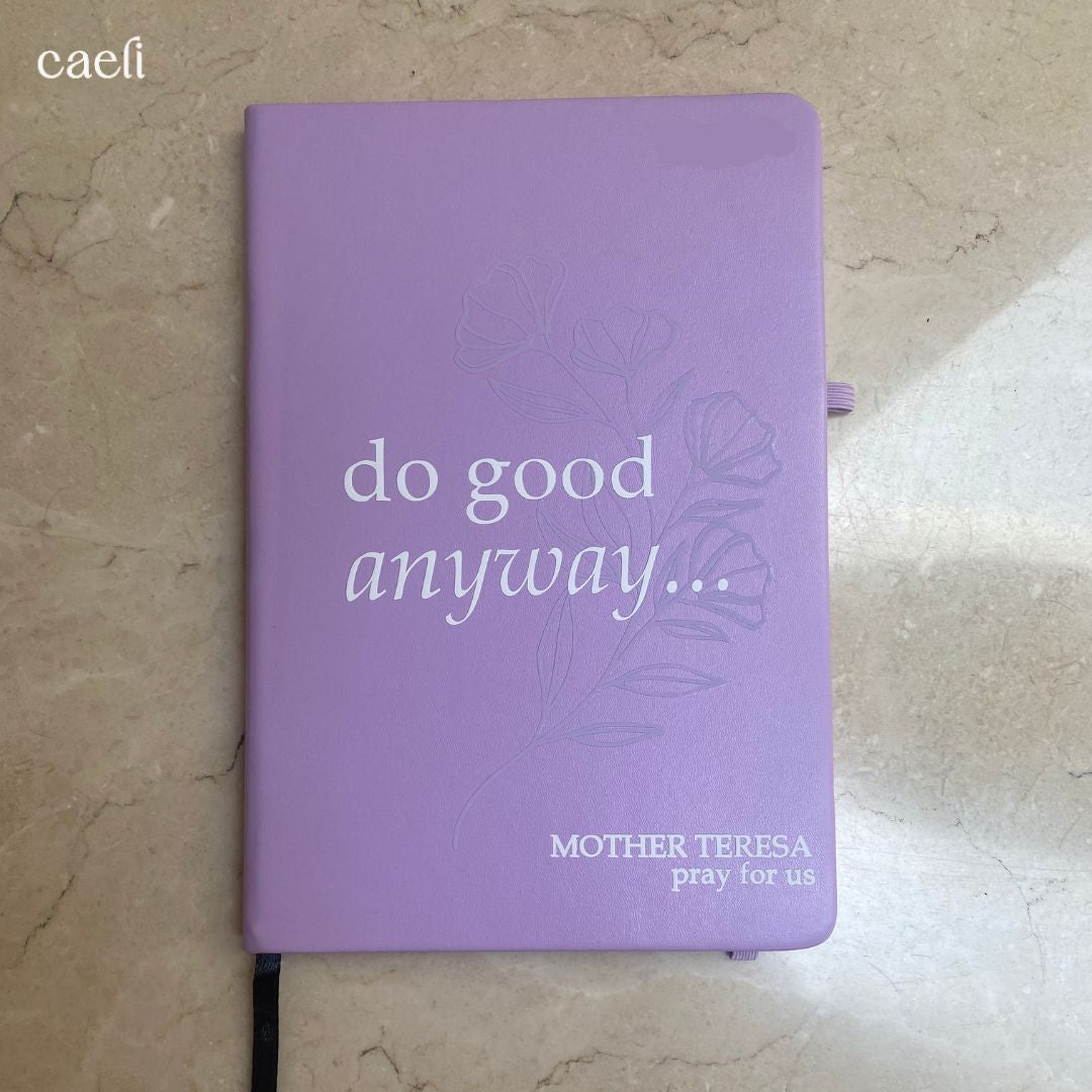 Do Good Anyway Notebook | A5 Notebook | Personalisation Available | Multiple Colour Options