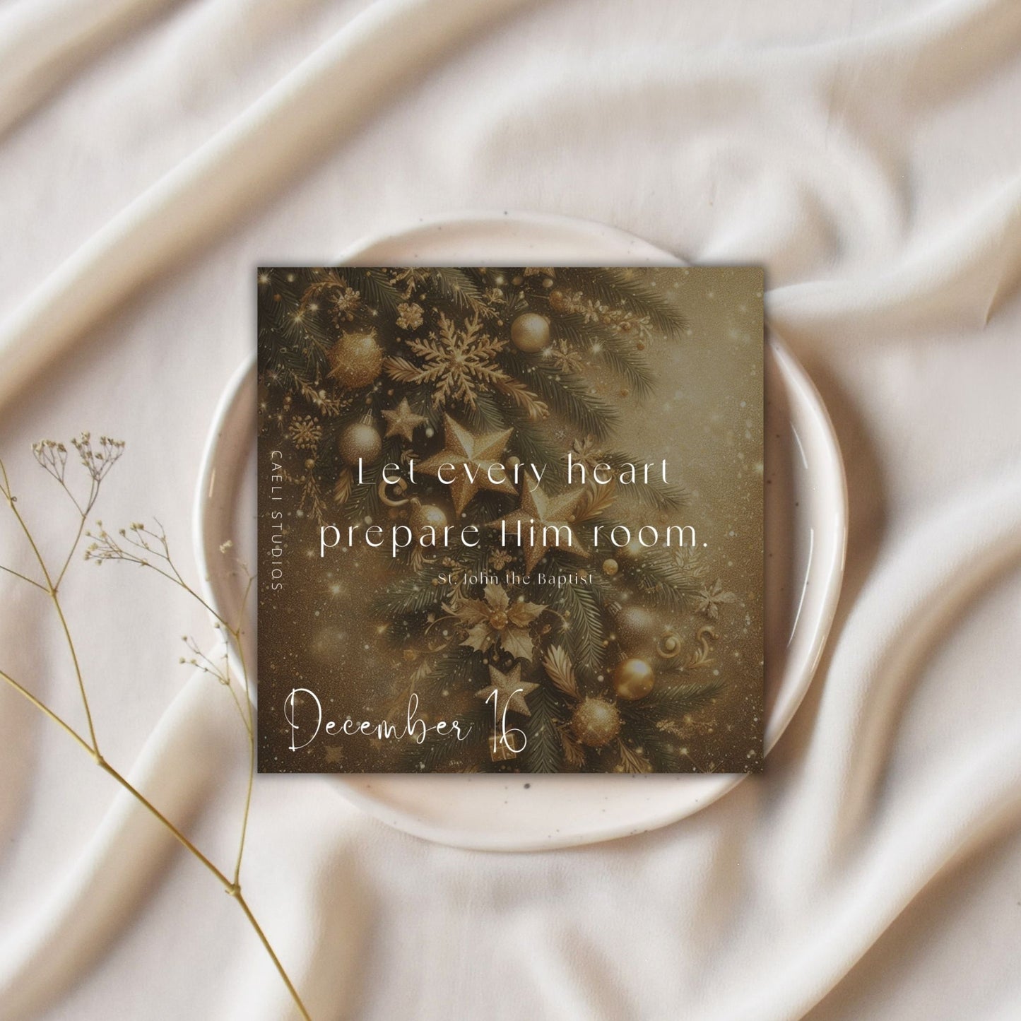 Christian Advent Countdown Cards | Journey to Joy | 30-Day Advent Calendar on Premium Cardstock with Stand | Inspirational Daily Scripture and Reflections