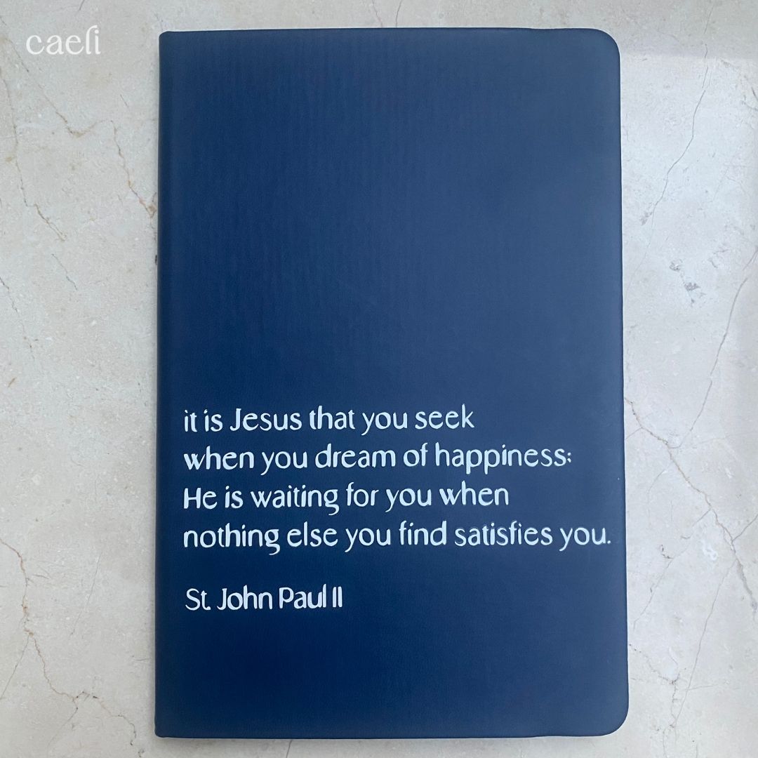 St. John Paul II - Quote | A5 Notebook | Personaliseable