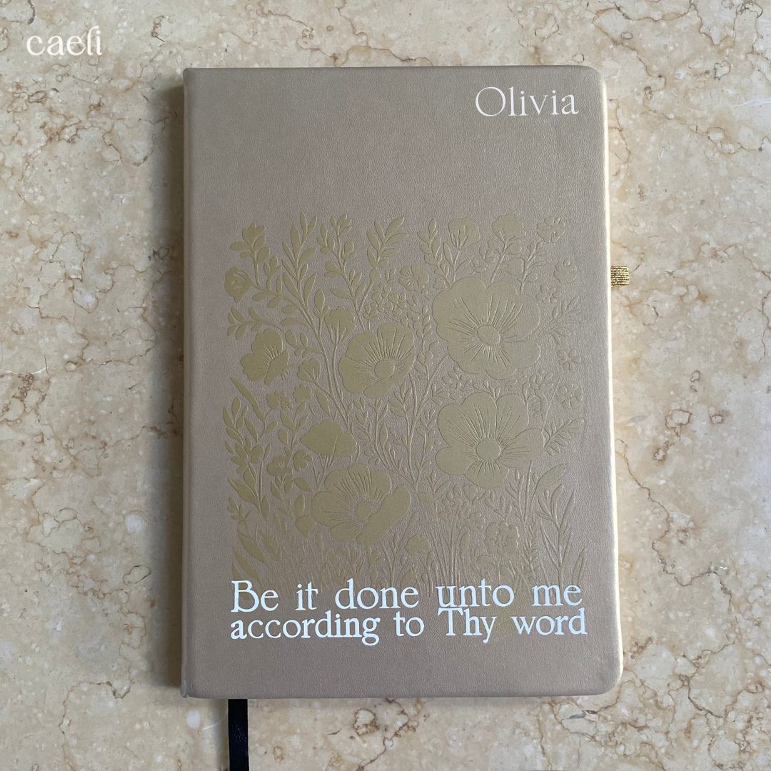 Custom Scripture Verse Notebook | Personalisable Notebook | A5 Notebook | Pick your own Bible Verse! | Multiple Colour Options (Copy)