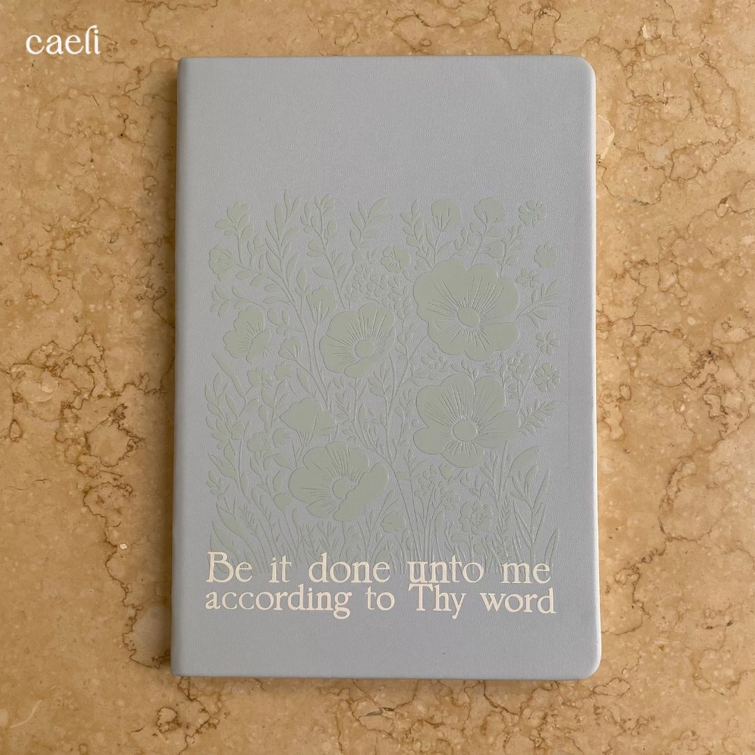 Custom Scripture Verse Notebook | Personalisable Notebook | A5 Notebook | Pick your own Bible Verse! | Multiple Colour Options (Copy)
