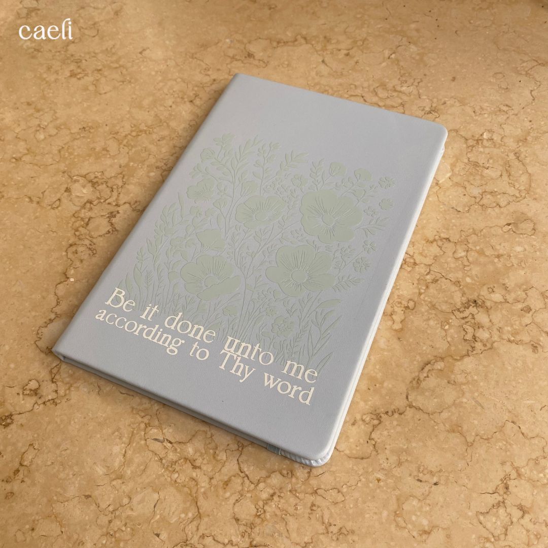 Custom Scripture Verse Notebook | Personalisable Notebook | A5 Notebook | Pick your own Bible Verse! | Multiple Colour Options (Copy)