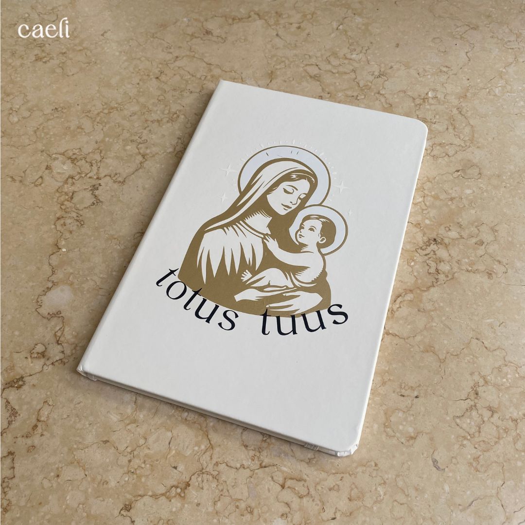 Totus Tuus Notebook | A5 Notebook | Personalisation Available | Multiple Colour Options