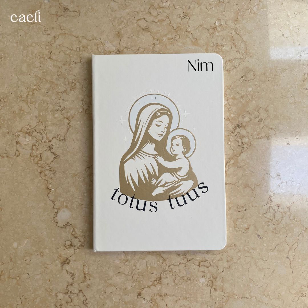 Totus Tuus Notebook | A5 Notebook | Personalisation Available | Multiple Colour Options