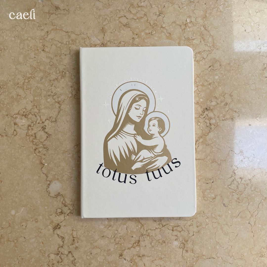 Totus Tuus Notebook | A5 Notebook | Personalisation Available | Multiple Colour Options