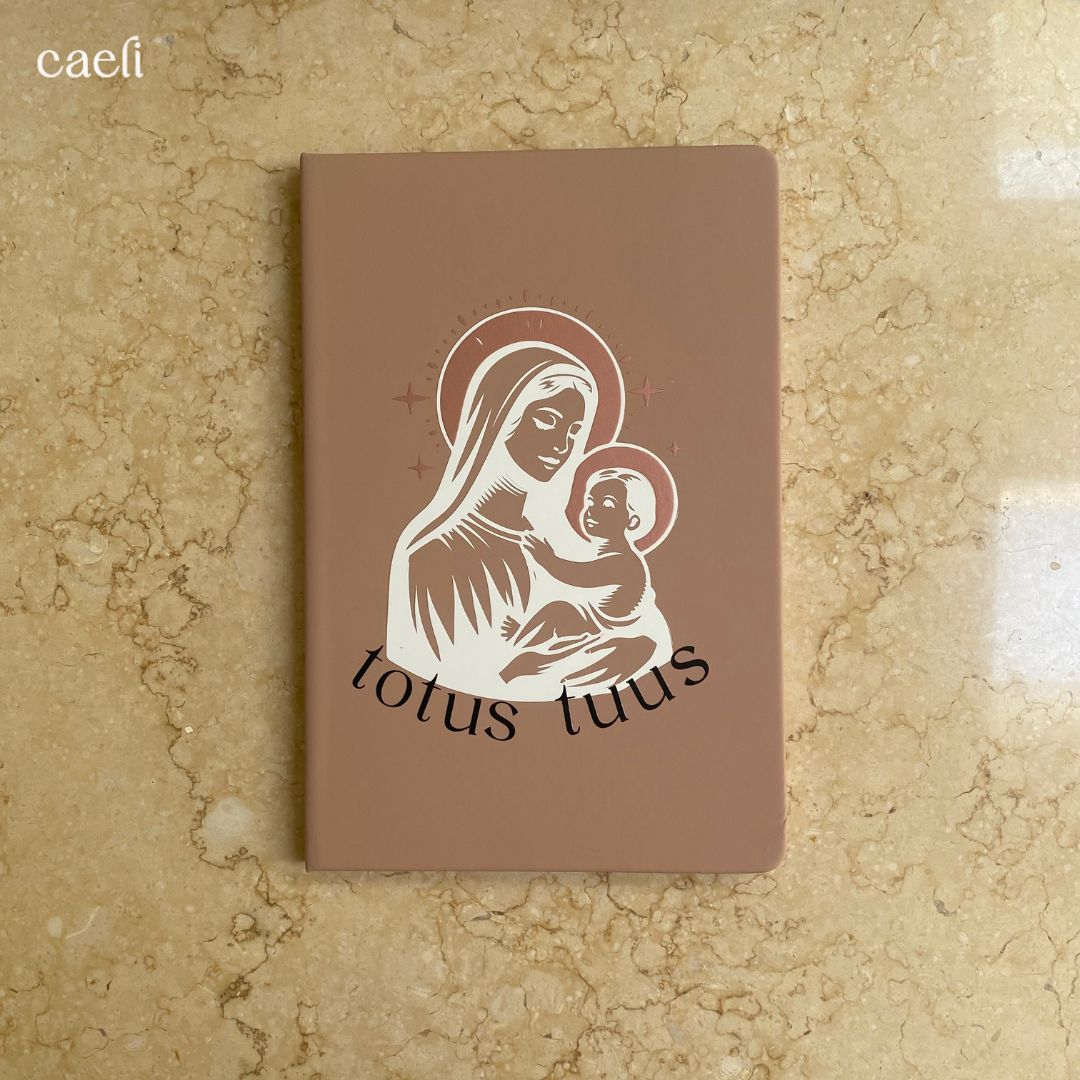 Totus Tuus Notebook | A5 Notebook | Personalisation Available | Multiple Colour Options