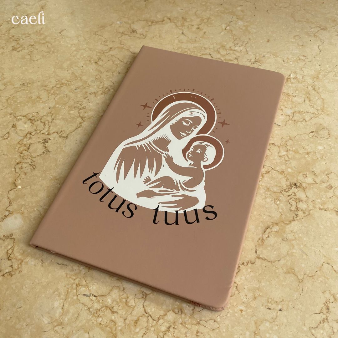 Totus Tuus Notebook | A5 Notebook | Personalisation Available | Multiple Colour Options