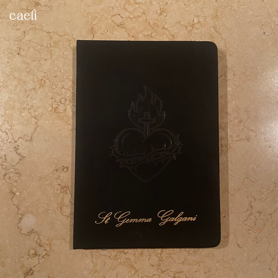 St Gemma Galgani Personalisable Notebook | A5 Notebook | Personalisation Available | Multiple Colour Options